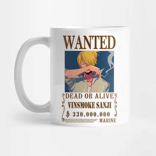 Vinsmoke Sanji One Piece Wanted by Teedream